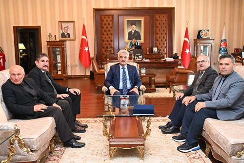 Valimiz Sayın Mehmet Makas, Misafirlerini Kabul Etti.