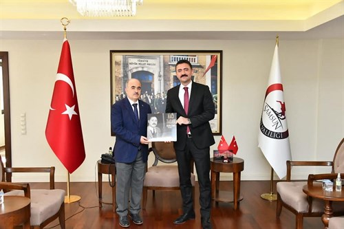Vali Bülent Tekbıyıkoğlu, Samsun Valisi Doç. Dr. Zülkif Dağlı'yı Ziyaret Etti